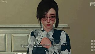 Beautiful Asian heroine in 3D cartoon porn video