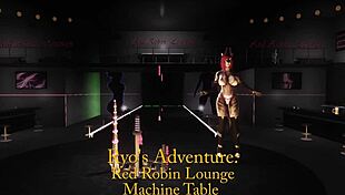 Ryos Explores Red Robin Lounge With Toys And Furry Machines