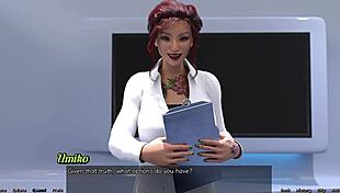 Stranded in space, picking the curvy new girl with huge tits