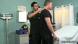 Black Physiotherapist Fucks The Patient