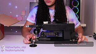 Agatha Dolly Tests Sex Machine