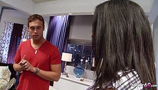 Big Natural Tits Craftswoman Jayden Seduces Young Client To Rough Doggystyle Fuck!