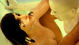 Overwatch hentai animation in action