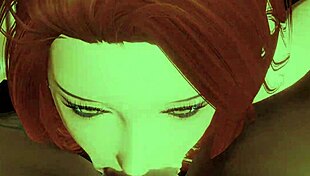 Intense blowjob session