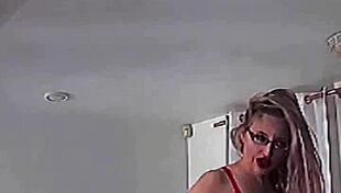 Femdom BDSM action with a black strapon