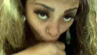 Milf Sucks and Toys Dicks in Homemade POV Scene