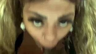 Milf Sucks and Toys Dicks in Homemade POV Scene