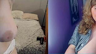 bbw mother-in-law chats on video, showing her big ass 😏