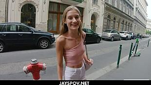 Jay's pov - young 18+ skinny teen 18+ tiffany tatum gets creampied