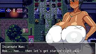 Hey, tanned girl natsuki gets fucked all night by perverted ghost in hentai game ep 18 😈