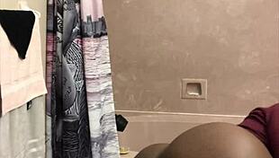 gay guy gets tricked into gaping and squirting in public