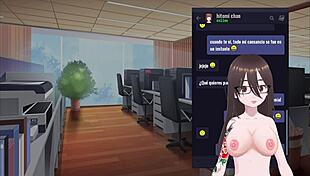 exploring her new memory in juguemos 02, an anime adventure with big tits and ass