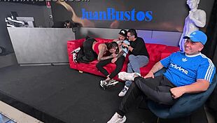 Sara Blonde Engages In Intense One-On-One With Huge Cock While Husband Watches