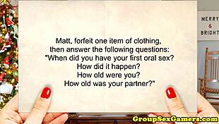 Real Amateur Sucks And Spits In Threeway Blowbang