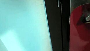 adorable teen with gorgeous ass enjoys intense activity