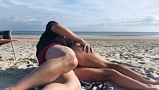 Unexpected outdoor encounter surprises milf in public setting