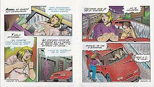 Comic porn: Chubby ballerina gets it hard in this Mexican adult comic