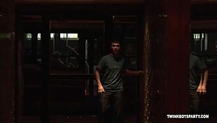 Simon and Nicolas, twink Latinos, sucking cocks before fucking in college