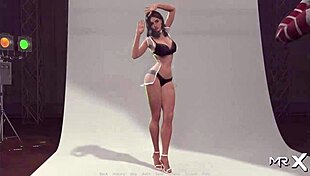 beautiful model shows work in fashion business e1 5