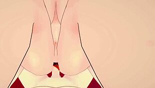 3D animated Yoko Little in hot intimate scene from Gurren Lagann Hentai