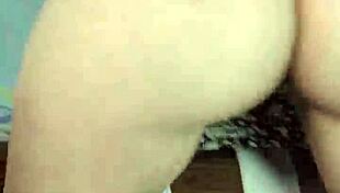 Teen Girl Dancing Reggaeton On Webcam