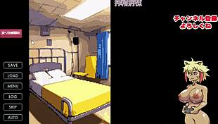 【集中搾性治療室実況プレイ01】ドット絵の巨乳cg集めその1