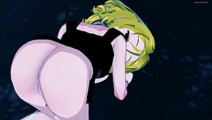 I feel Anna's wet vagina exorcising me in doggystyle