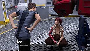 Check Out That Cute Robot Girl's Big Tits!