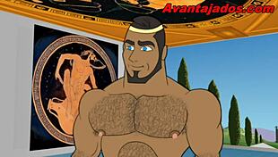 Are these cartoon gay gods really that hung?