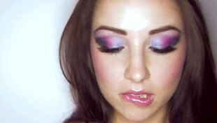 sexy lola foxx touches her small tits and pussy in nude solo compilation