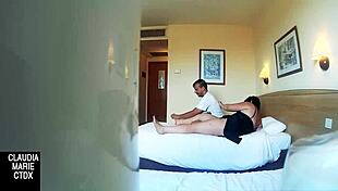 Hidden Cam Spies On Chubby Couple Fucking