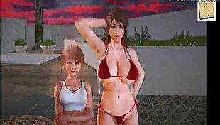 My new family episode 113 with anime teen characters