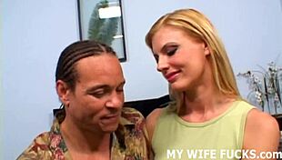 You get so hard watching me, the mistress, fuck a stranger's monster cock in femdom style