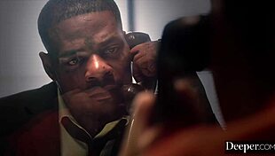 Anna Claire Clouds Begs for Deeper BBC in Doggy Style with Handcuffs and Rimjob