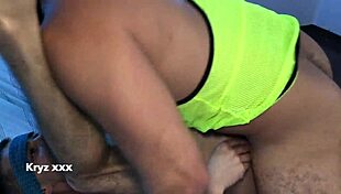 Big guy fucks my hairy hole bareback.