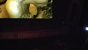 Awesome two-way webcam connects couple with horny girl in dreams!