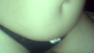 Petite 18+ Cuckold Spreads Ass for Old Lover