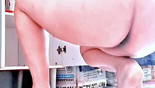 Japanese Stepmom Secretly Recorded by Vacuum Robot in Uncensored Action