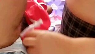 Gustavo's Tit Milking After Class!