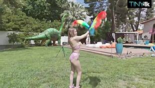 omg coco lovelock is teasin' with that tight pussy... can't stop watchin'!