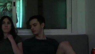 Hot Teens Fuck While Watching Movie