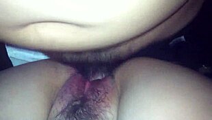 Girlfriend struggles to feel boyfriend's small cock during creampie.