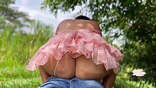 Savannah Watson Fucks Former Classmate In Outdoor Park