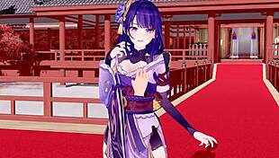 Genshin Sex with Raiden Shogun 😍