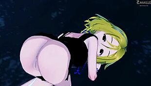 I feel Anna's wet vagina exorcising me in doggystyle