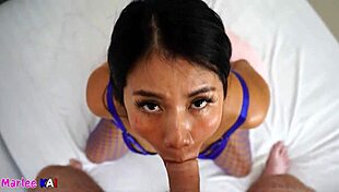 Facial compilation from hot thai milf