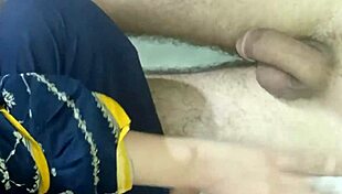 I’m teasing my shaved horny pussy with a big dick!