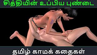 tamil audio sex story - chithiyin uppiya pundai - animated cartoon 3d porn video of indian girl sexual fun