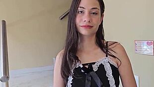 My house cleaning girl comes over, clothes get ripped, and she wants to be my lover