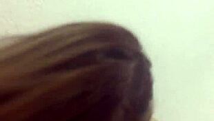 Sloppy blowjob from tinder teen!